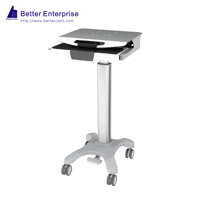 Height Adjustable Light Duty Computer Cart