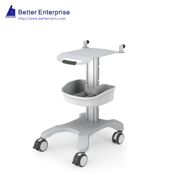 Fixed Height EKG Cart 