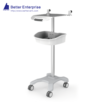 Height Adjustable EKG Cart Premium