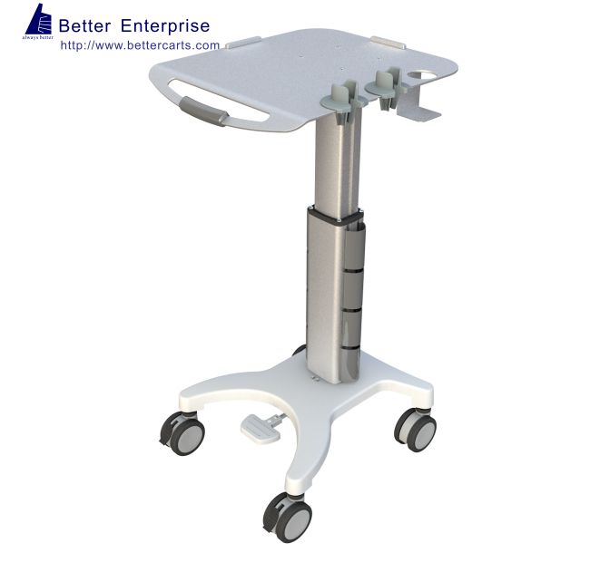 Ultrasound Cart (Height Adjustable with 2 Probe Holders), Ultrasound