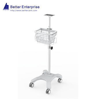 Fixed Angle Medical Roll Stand (4-Leg Base)