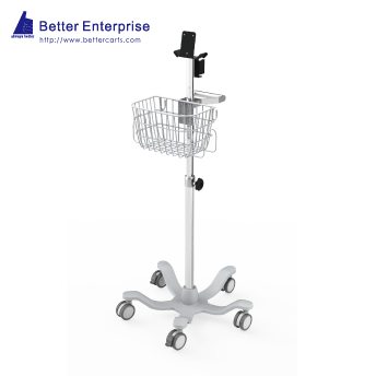 Vital Signs Monitor Roll Stand (24” Base)