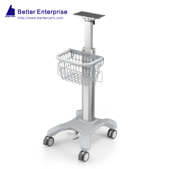 Angle Adjustable Medical Roll Stand (4-Leg Base)