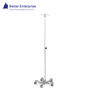 Telescoping IV Stand (Knob Lock)