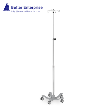 3-Section Telescoping IV Stand