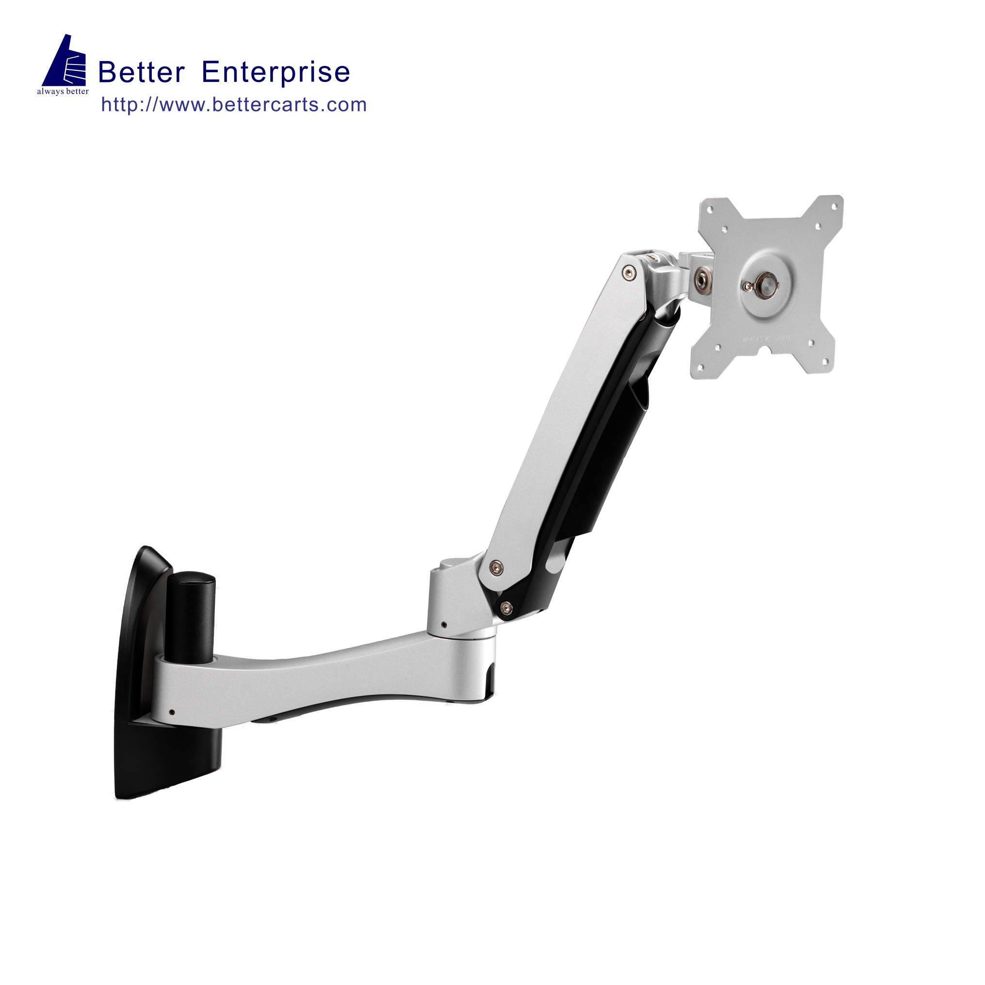 Wall Mount LCD Monitor Arm Premium