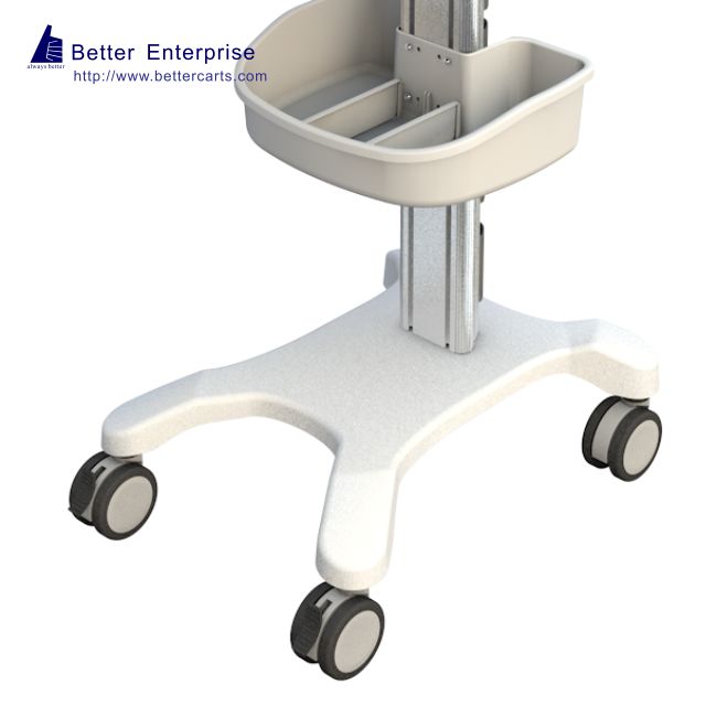 Ultrasound Cart (Fixed Height with 5 Probe Holders), Ultrasound Cart